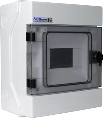 Produktbild von Aufputz-hermetischer Modulverteiler 1 x 6-fach IP65 RH IP65 36,6