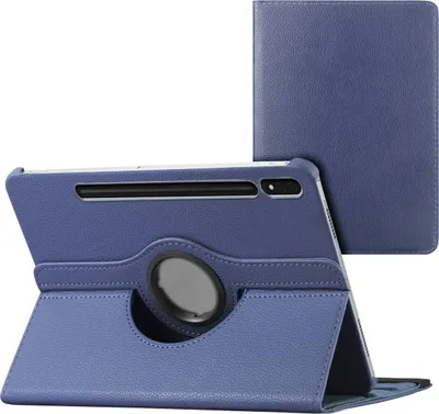 Productafbeelding van imoshion 360° draaibare Bookcase voor de Samsung Galaxy Tab S6 - Donkerblauw