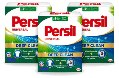 Produktbild von 3 x Persil Universal Waschpulver für weiße Wäsche - Vorteilspackung - 3 Stücke