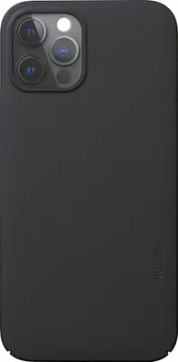 Produktbild von Nudient Thin Precise iPhone 12 Pro MagSafe Hülle Hardcase Backcover - Ink Black