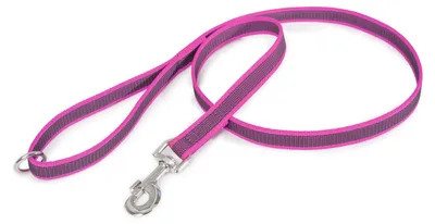 Obrázok produktu pre K9 Pogumované športové vodítko RÚŽOVÉ priemer 20 mm/1,2 m so slučkou a O-krúžkom max. pre 50 kg psov