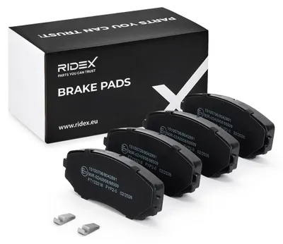 Produktbild von RIDEX 402B0548 Bremsbeläge Satz Vorne für MITSUBISHI OUTLANDER III (GGW, GFW, ZJ) für MAZDA CX-5 (KF)