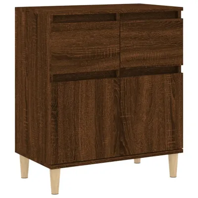 Produktbild von Sideboard Braun Eichen-Optik 60x35x70 cm Holzwerkstoff
