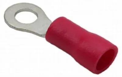 Produktbild von Isolierter Ringverbinder M6, 10 Stück, rot