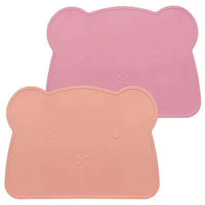 Imagen del producto de Mantel individual de silicona para niños, antideslizante, lavable, sin BPA, 1 unidad, ideal para bebés y niños pequeños