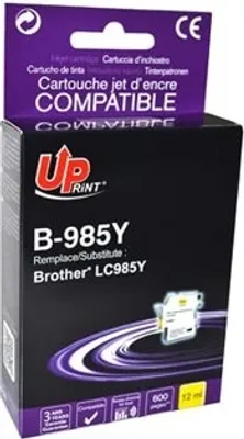 Image de Encre compatible UPrint avec LC-985Y, B-985Y, jaune, 12ml