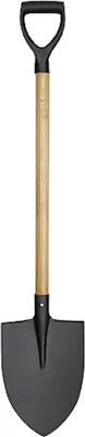 Produktbild von PROREGAL Spaten spitzt mit Holzstiel & D-Griff