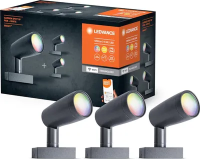 Produktbild von LEDVANCE LED Gartenleuchte SMART+ GARDEN SPOT Multicolor 3 Spot Appsteuerung 4058075478497