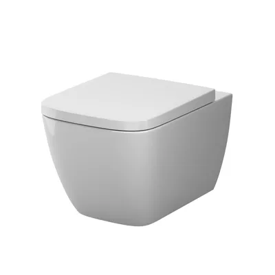 Produktbild von AM.PM Design Hänge-WC spülrandlos Aquaspin Toilette inkl. WC Sitz mit Softclose Absenkautomatik