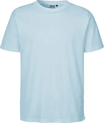 Produktbild von Neutral O60002 | Herren Regular T-Shirt - Farbe: Light Blue - Größe: 3XL