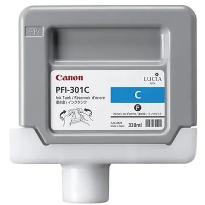 Obrázok produktu pre Canon PFI-301C, Azúrová, 330 ml, 1 kusov