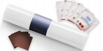 Image de Kit de réparation de bâches 220x32cm BLANC