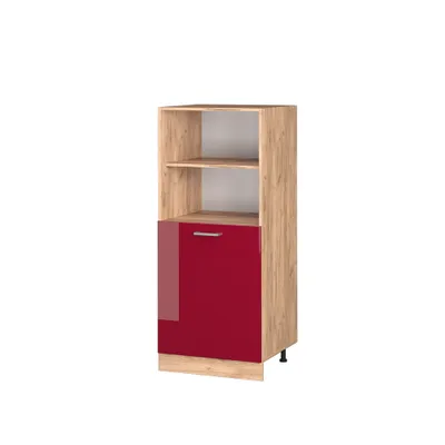 Immagine prodotto di Pensile da cucina Vicco R-Line, 60 cm, Bordeaux lucido/rovere Goldkraft