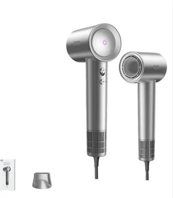 Produktbild von INF Ionen-Haartrockner für Zuhause - Schnelltrocknend & Temperaturregelung Silber