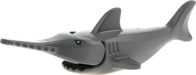 Produktbild von 1x Lego Tier Fisch Hai Sägefisch neu-dunkel grau bb0783pb01 14518c02pb01