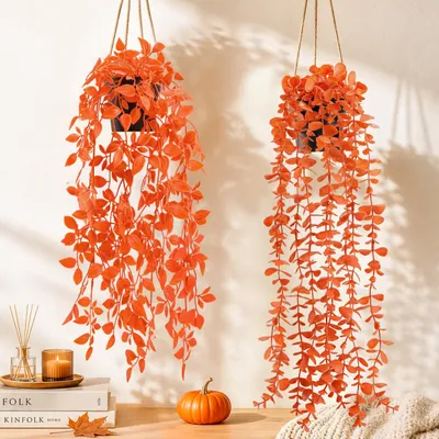 Productafbeelding van Set van 2 Kunstplanten voor Hangdecoratie