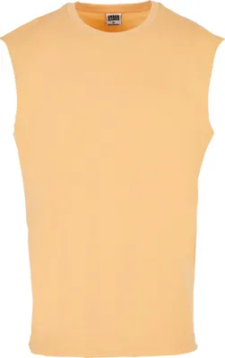 Immagine prodotto di T-shirt da uomo Urban Classics Open Edge Sleeveless Tee paleorange - S