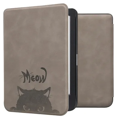 Produktbild von kwmobile Schutzhülle für Kobo Clara BW / Clara Colour / Tolino Shine (5) / Shine Color Hülle - eReader Case aus Kunstleder mit Auto Sleep Funktion -