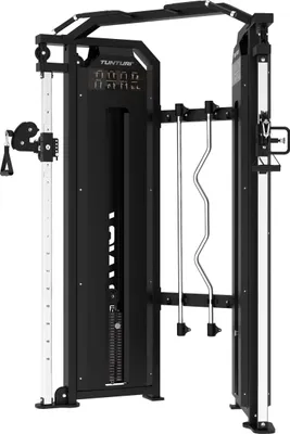 Produktbild von Tunturi Platinum Functional Trainer – Fitnessgerät – Ganzkörpertraining – Homegym mit 200 kg Steckgewicht – Selektorisiert – V-Serie