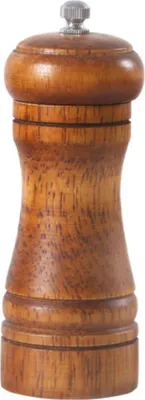 Produktbild von Pfeffermühle aus Holz Pfeffermühle mit einstellbarer Mahlstärke Pfeffermühle aus Holz, Keramikmühle Salzmühle nachfüllbar