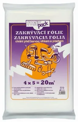 Obrázek produktu pro Fólie zakrývací malířská plachta 4 x 5 m