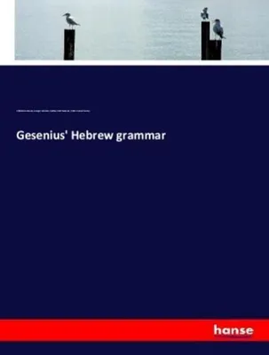 Produktbild von Gesenius' Hebrew grammar