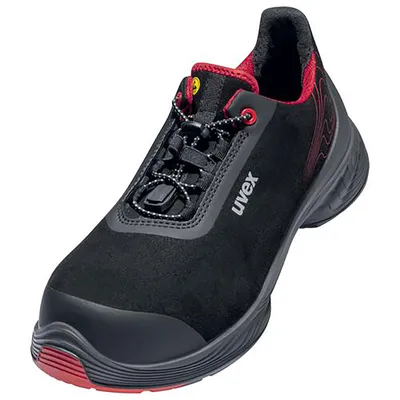 Produktbild von uvex 1 G2 Halbschuhe S3 schwarz, rot Weite 12 Gr. 51