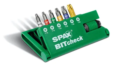Produktbild von SPAX Bit-Check 6 Bits und Adapter