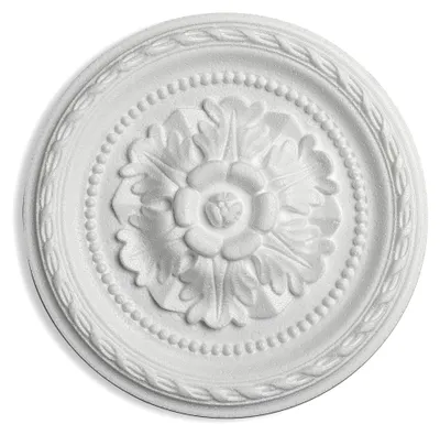 Produktbild von Decosa Rosette Danielle, weiß, Ø 30 cm - 6 Stück