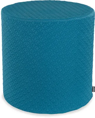 Produktbild von H.O.C.K. Giulio Outdoor Hocker rund Pouf ø45x45cm petrol