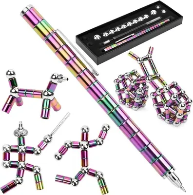 Productafbeelding van Magnetische Friemelpen - Multifunctioneel schrijf- & focusgereedschap met 2