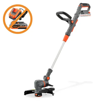 Obrázok produktu pre Akumulátorový vyžínač trávy FUXTEC 20 V FX-E1RT20PRO | Vyžínač | Šírka rezu 28 cm | Otočná rezací hlava | Teleskopická rukoväť