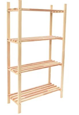 Obrázek produktu pro ROJAPLAST Dřevěný regál 75 x 30 x 120 cm ROJAPLAST 1376