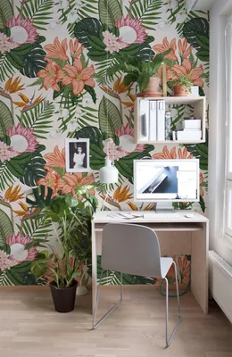Produktbild von Coloray Fototapete 360x250 cm Latextapete Magicstick - Botanisches Blumen