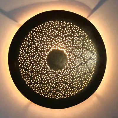 Produktbild von Messing-Wandlampe Hilal Klein