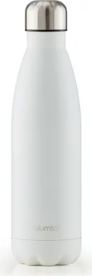 Image de Blumtal Gourde en inox isolée Thermos 1000 ml - Blanc - Gourde anti-fuite en métal - Gourde thermique sans BPA