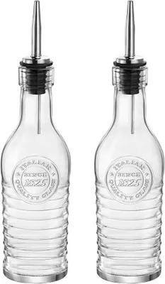 Produktbild von Famanu Dispenser Set für Essig und Öl - 6 Gläser