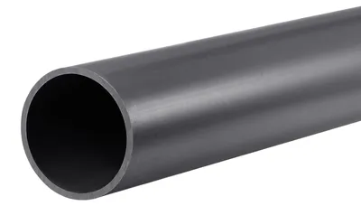 PVC-Rohr 36x40 mm, 0,35 m, lichtgrau, schlagfest