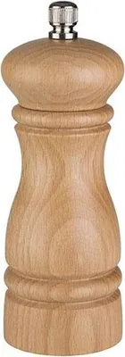 Produktbild von APS Salzmühle PROFESSIONAL aus Holz mit Edelstahlmahlwerk ØxH: 5,5 x 15 cm