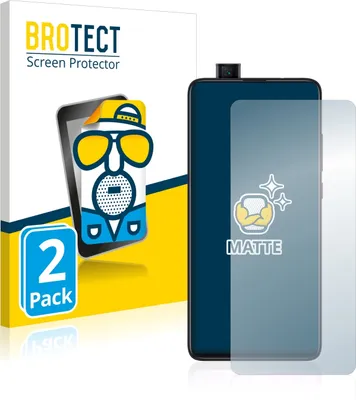 Produktbild von 2x BROTECT Schutzfolie für Xiaomi Mi 9T Pro Displayschutz Displayschutzfolie Folie Matt Entspiegelungsfolie