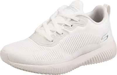 Produktbild von Skechers Damen BOBS Squad Tough Talk Sneaker, White Engineered Knit, 38.5 EU