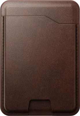 Produktbild von Leder Mag Wallet mit Apple Find My Tracking - Brown