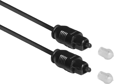 Obrázok produktu pre ACT AC3690, Toslink, Samec, Toslink, Samec, 1,2 m, Čierna
