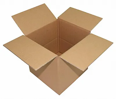 Produktbild von 45x Faltkarton 200x200x(100)-200mm mit variabler Höhe 1-wellig Dickwelle