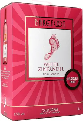 Produktbild von Barefoot White Zinfandel Rosé 3,0l Bag in Box