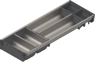 Produktbild von Blum Orga-Line Besteckeinsatz Set - Besteckkasten ZSI.XXXBI2N, NL 550mm, grau