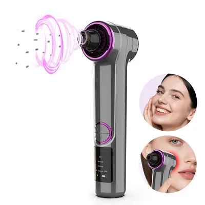 Produktbild von USB wiederaufladbarer Mitesserreiniger, Cleaner Gesicht, Tiefenreinigung, 9 Modi, 5 austauschbare Köpfe
