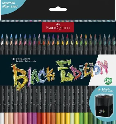Produktbild von Faber-Castell 116450, Weich, Mehrfarbig, 50 Stück(e)