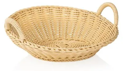 Zdjęcie produktu dla Zsyp do bułek z uchwytem Ø 36,5 cm jasnobeżowy
