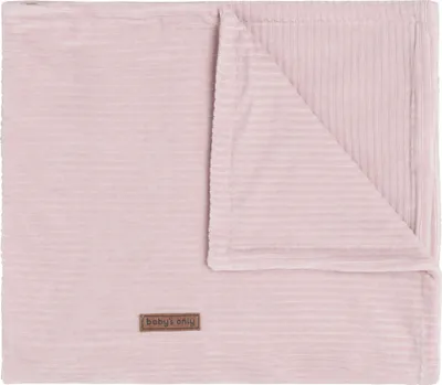 Produktbild von Baby's Only Kinderdecke Sense - Alt Rosa - 100x135 cm